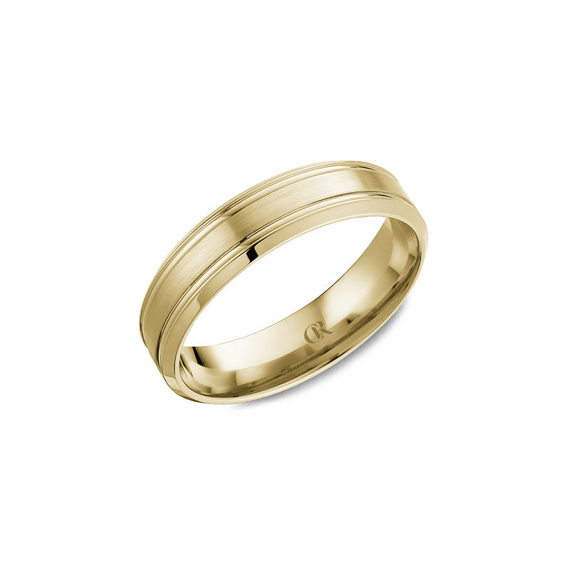 CrownRing Wedding Band 043A
