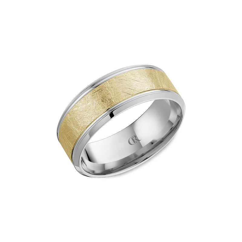CrownRing Wedding Band 043B