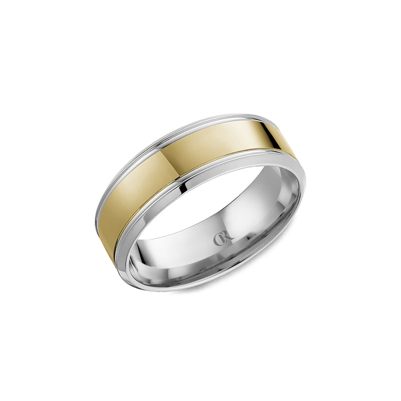 CrownRing Wedding Band 043B
