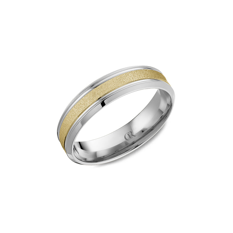 CrownRing Wedding Band 043B