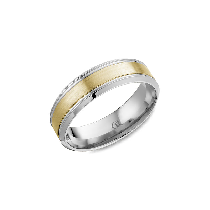 CrownRing Wedding Band 043B