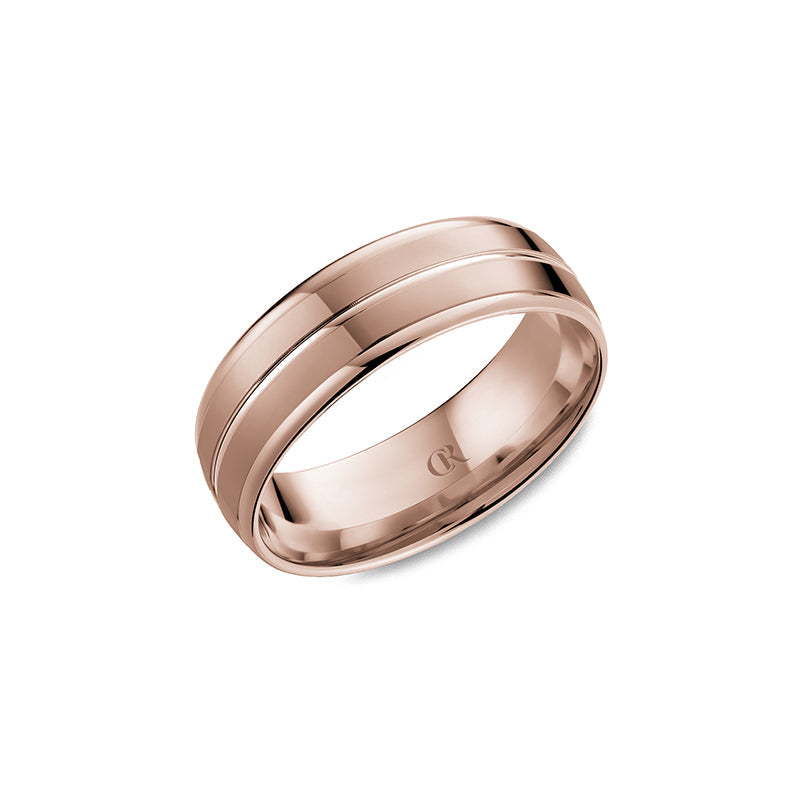 CrownRing Wedding Band 045A