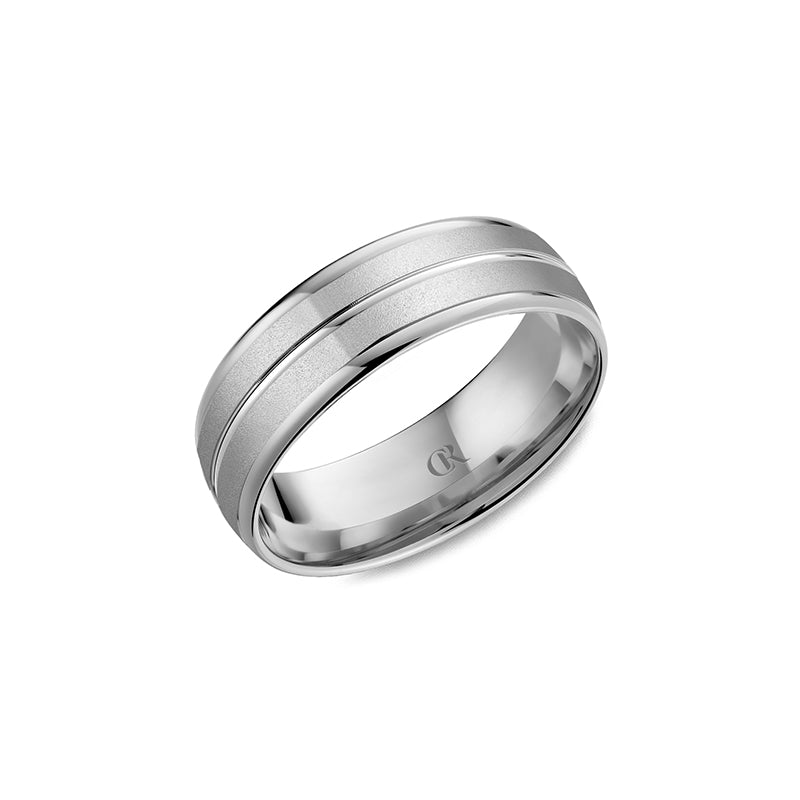 CrownRing Wedding Band 045