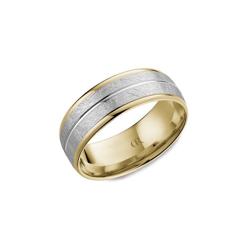 CrownRing Wedding Band 045B