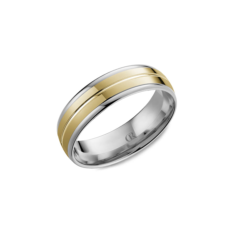 CrownRing Wedding Band 045B
