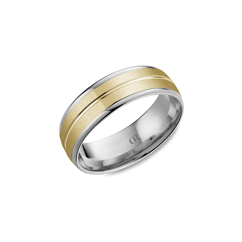 CrownRing Wedding Band 045B