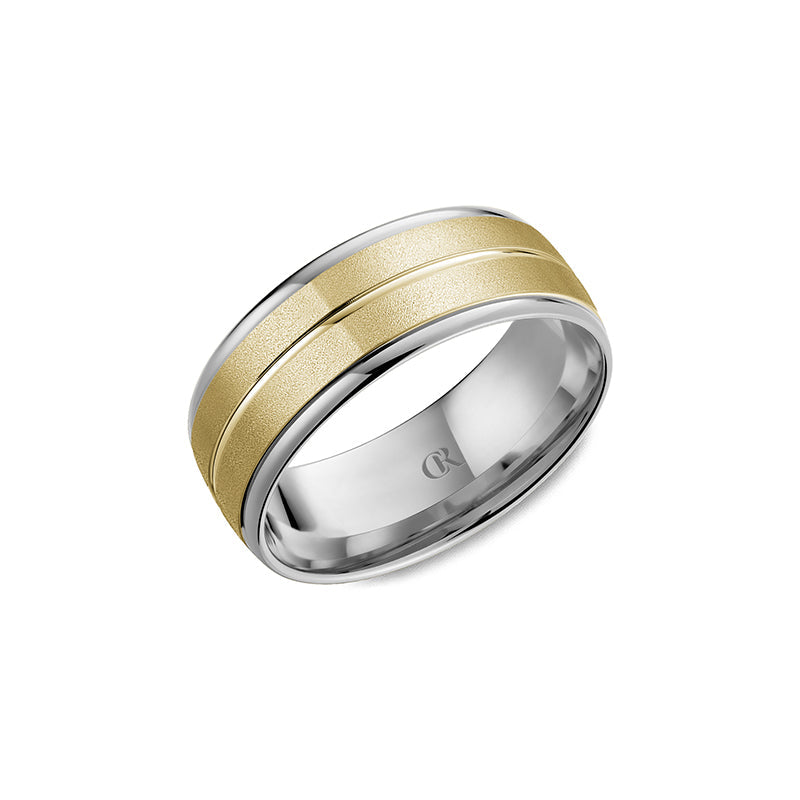 CrownRing Wedding Band 045
