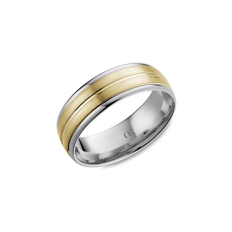 CrownRing Wedding Band 045B