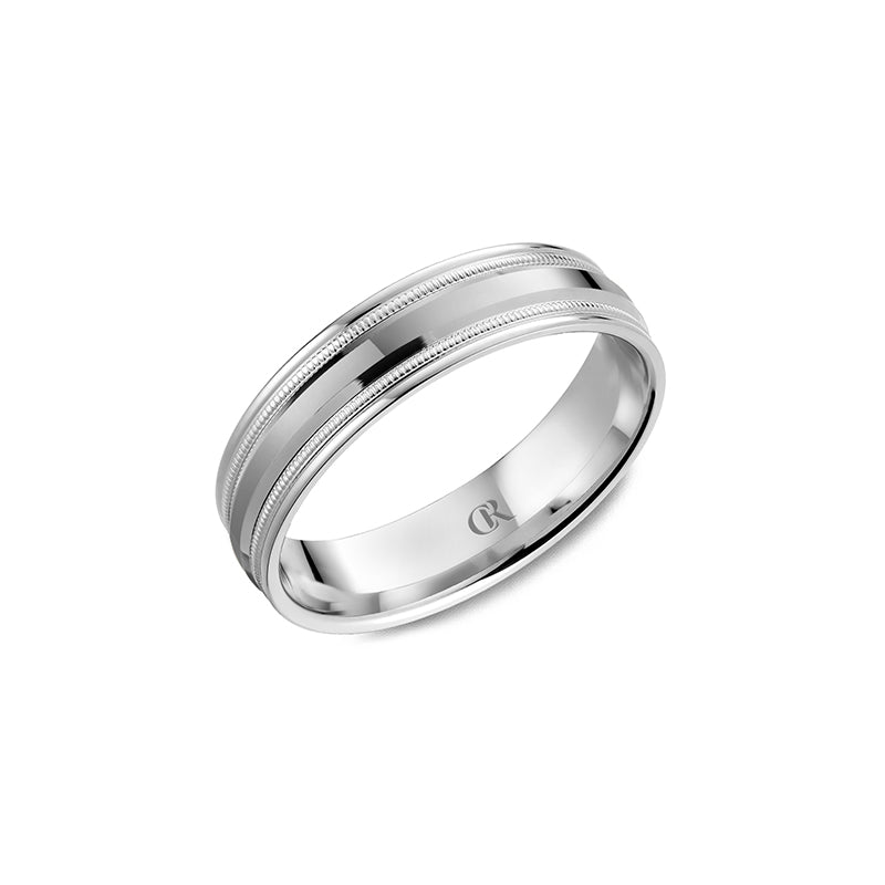 CrownRing Wedding Band 046