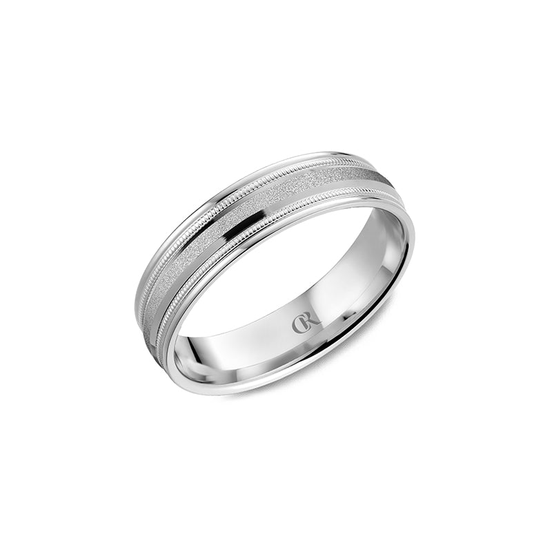 CrownRing Wedding Band 046