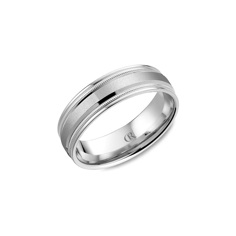 CrownRing Wedding Band 046