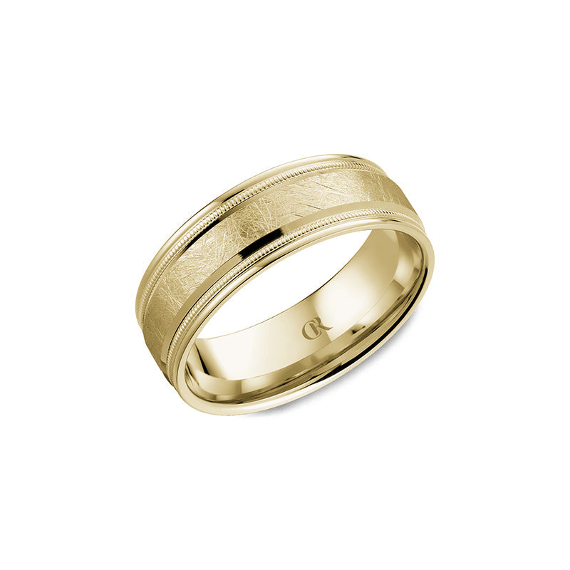 CrownRing Wedding Band 046