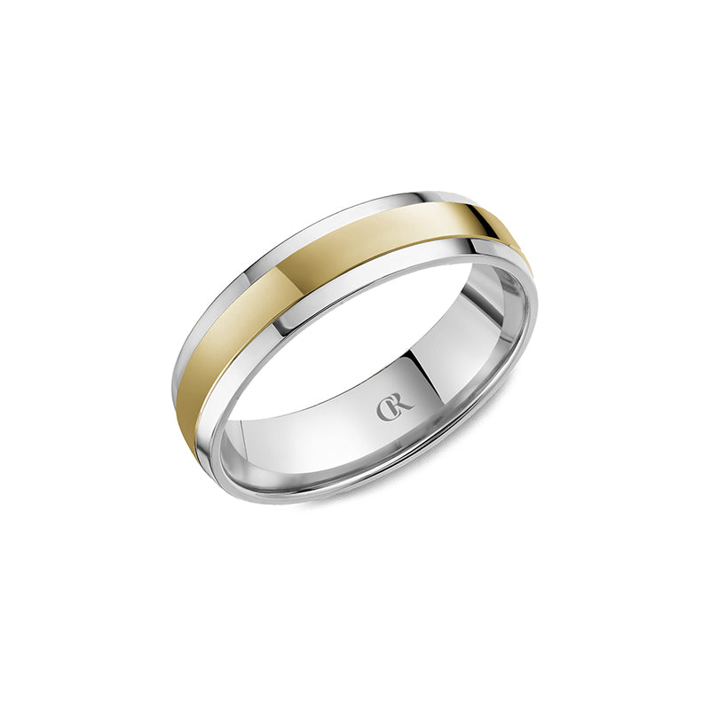 CrownRing Wedding Band 047B