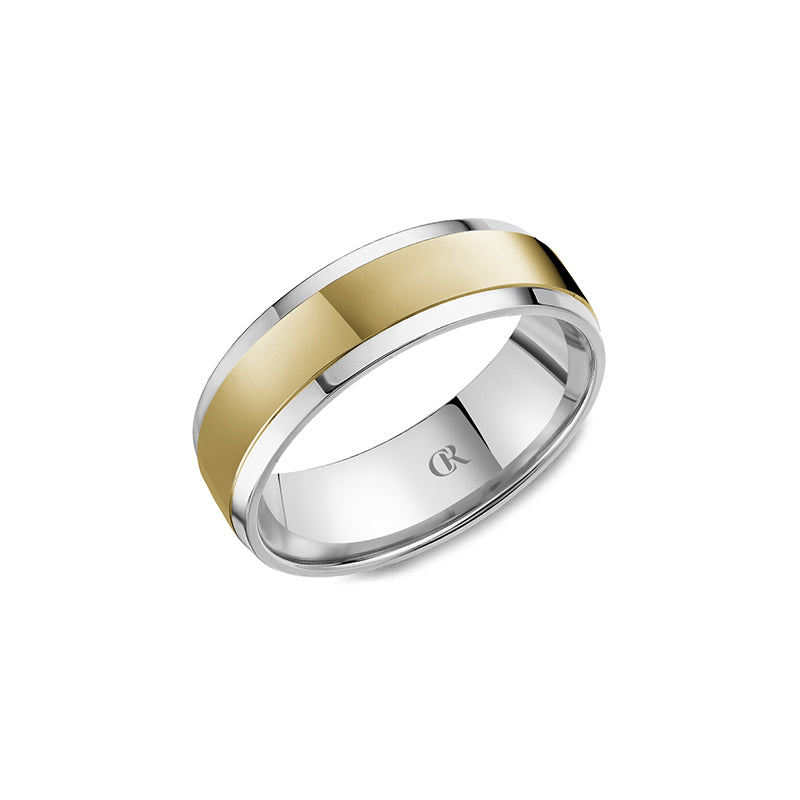 CrownRing Wedding Band 047B