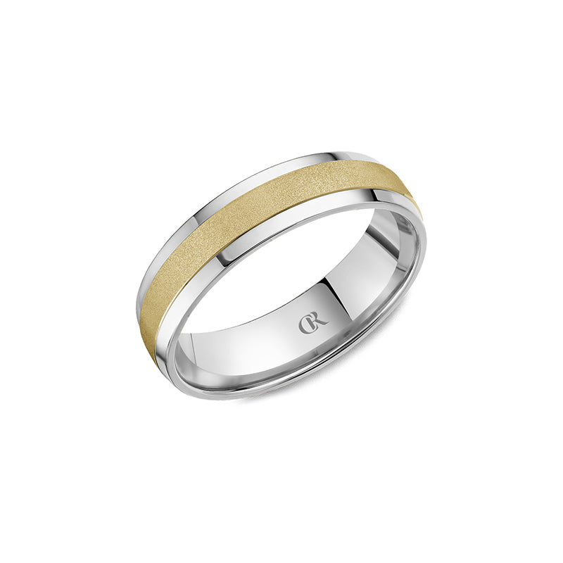 CrownRing Wedding Band 047B