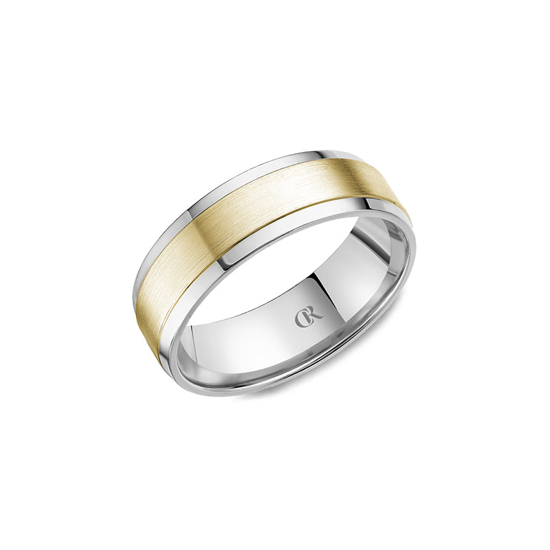 CrownRing Wedding Band 047B