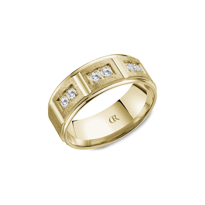 CrownRing Wedding Band 052