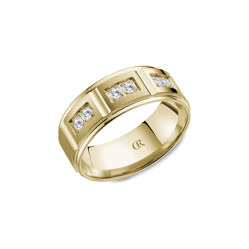 CrownRing Wedding Band 052