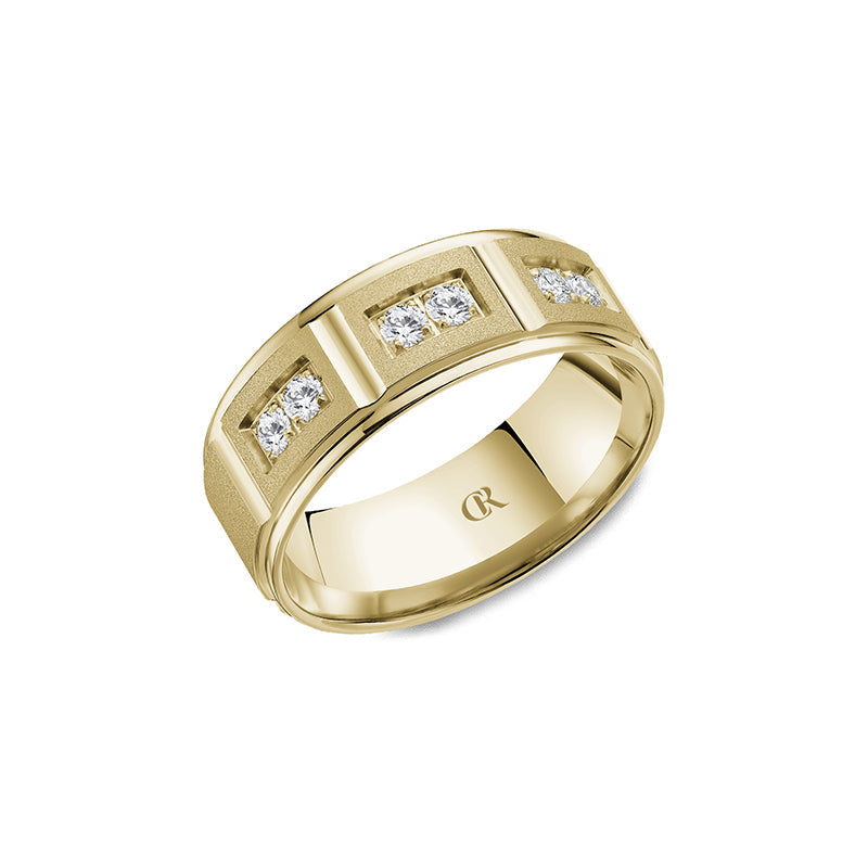 CrownRing Wedding Band 052