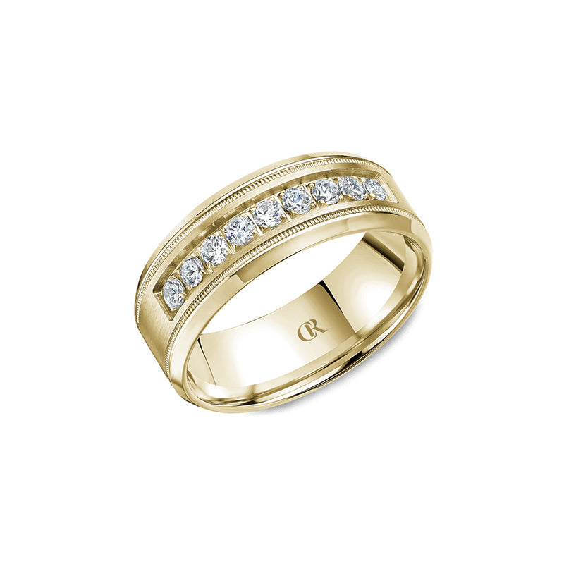 CrownRing Wedding Band 053