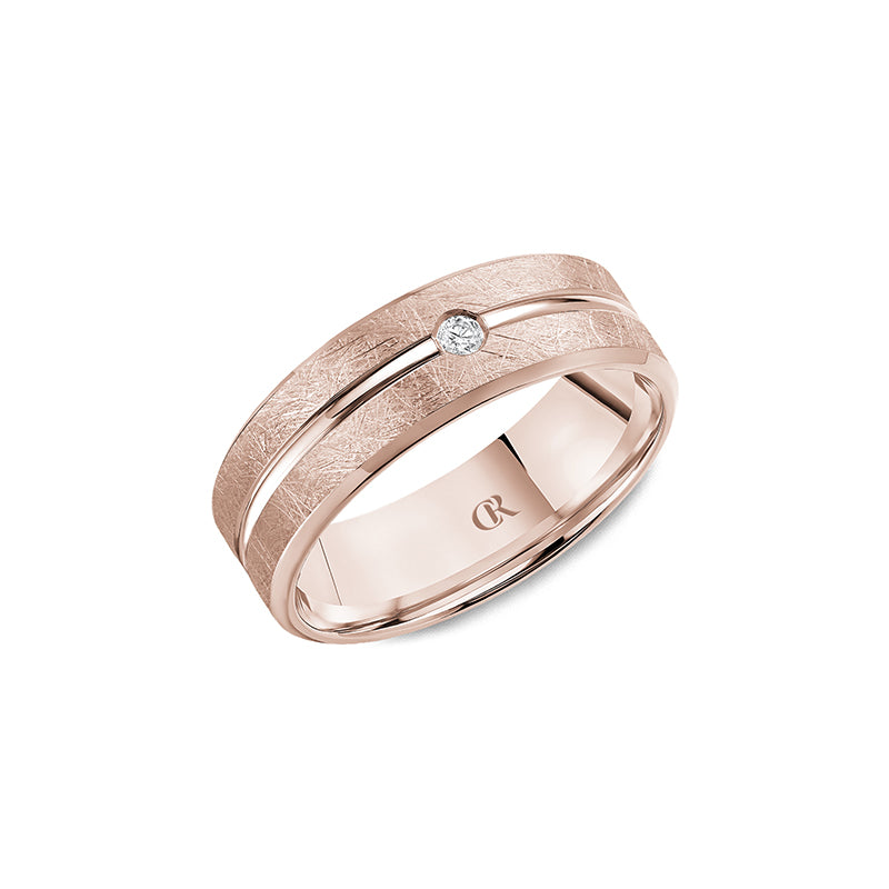 CrownRing Wedding Band 055