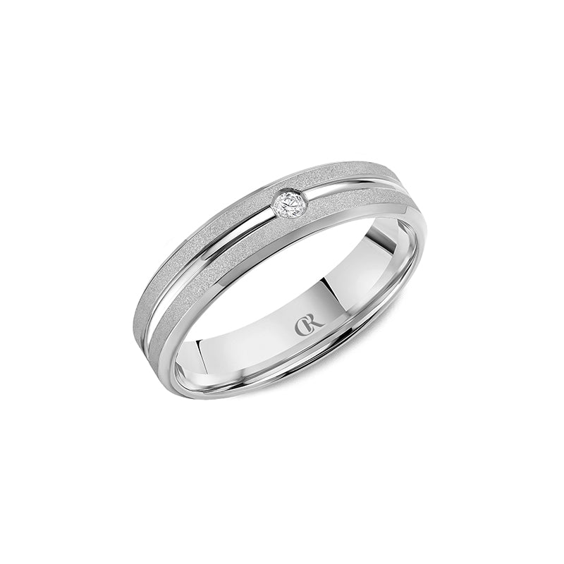 CrownRing Wedding Band 055