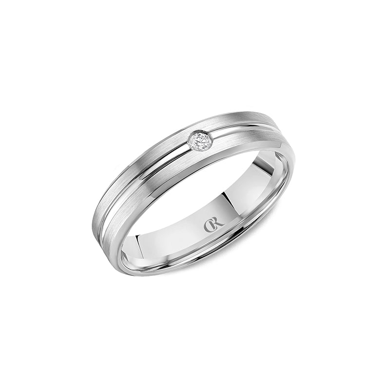 CrownRing Wedding Band 055