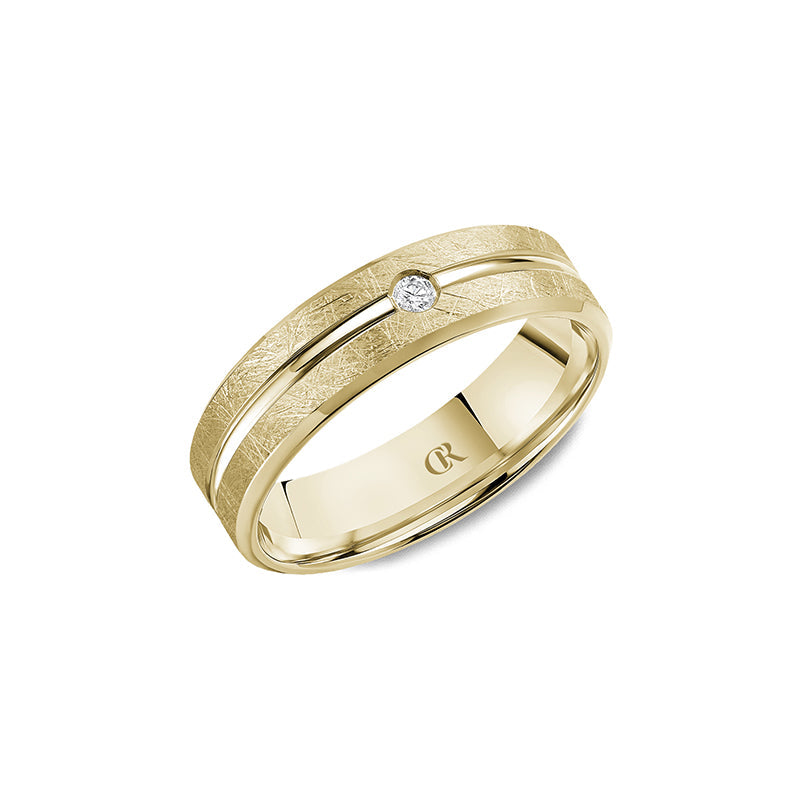 CrownRing Wedding Band 055