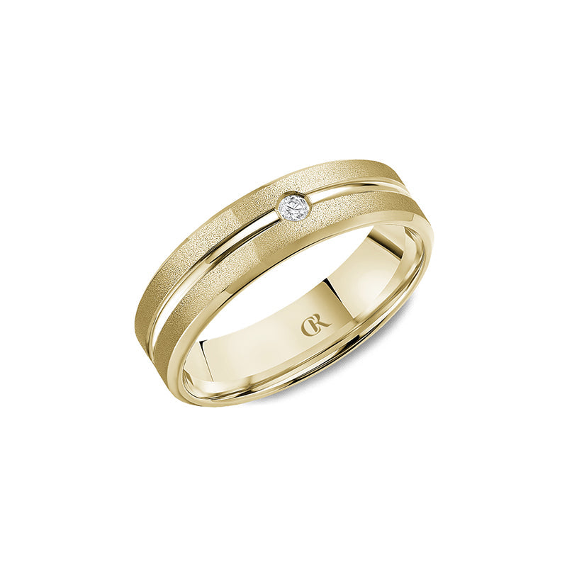 CrownRing Wedding Band 055