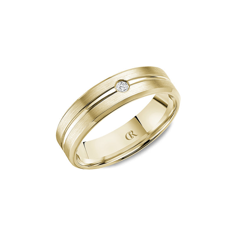 CrownRing Wedding Band 055