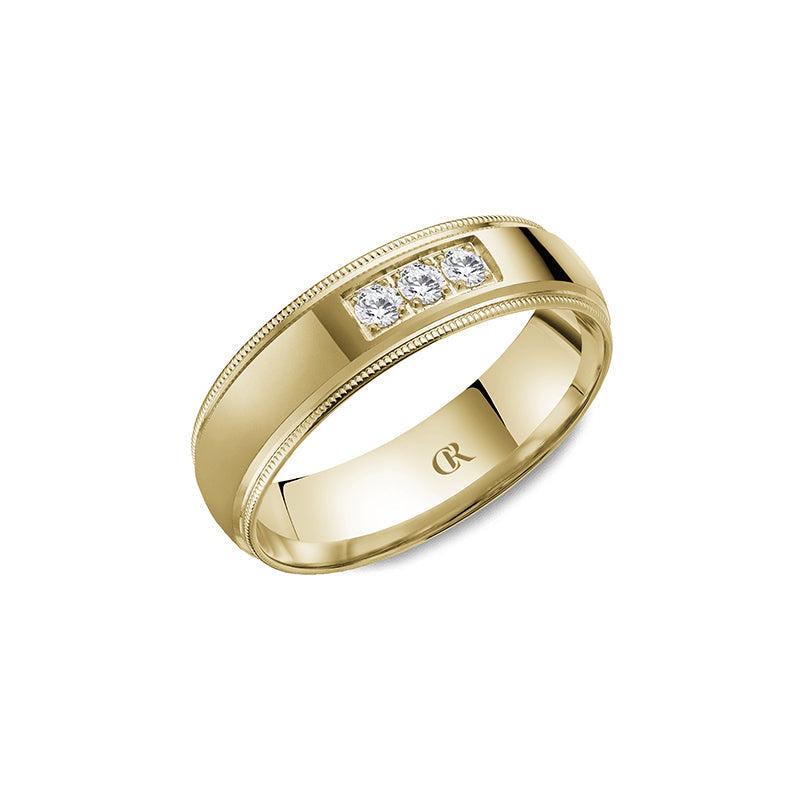 CrownRing Wedding Band 061