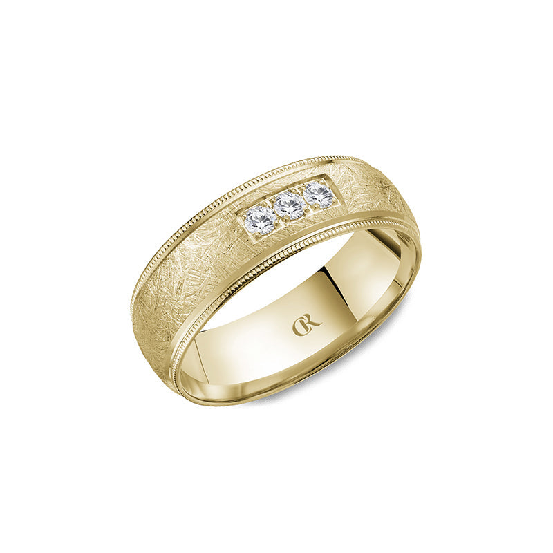 CrownRing Wedding Band 061