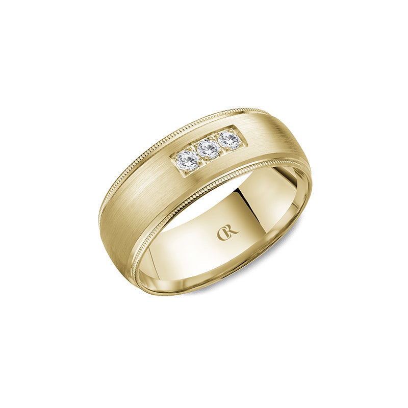 CrownRing Wedding Band 061