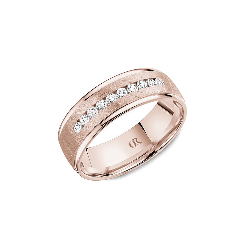 CrownRing Wedding Band 062