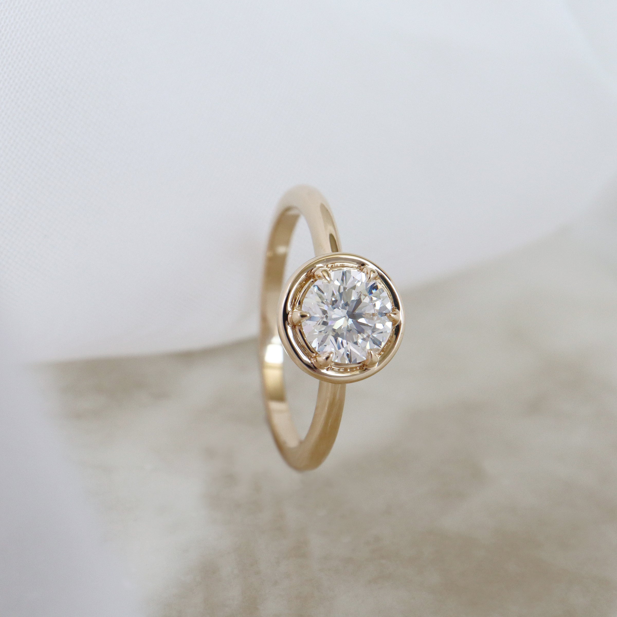 Canadian Diamond Solitaire Engagement Ring .74ct (40812)