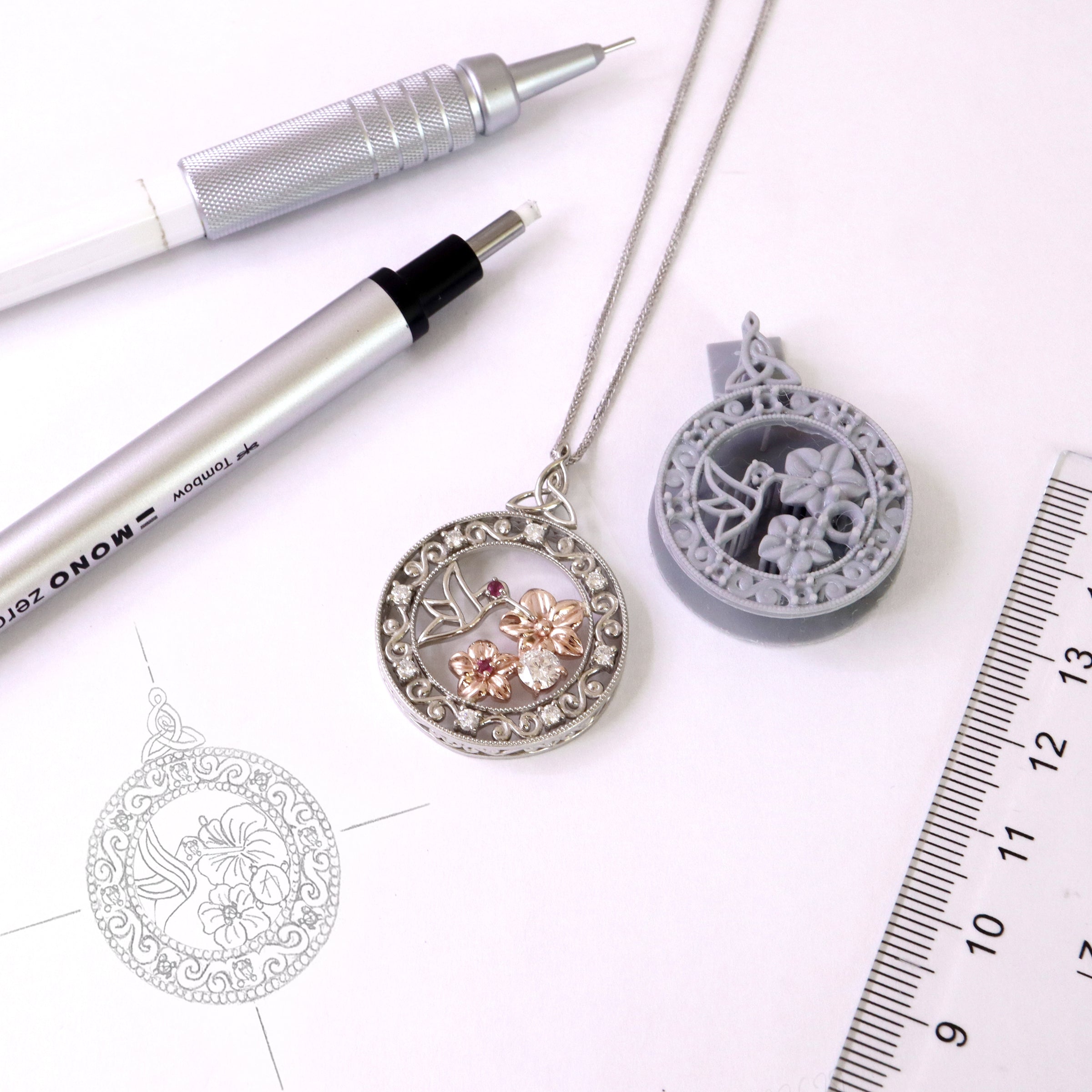 Hovering Hummingbirds