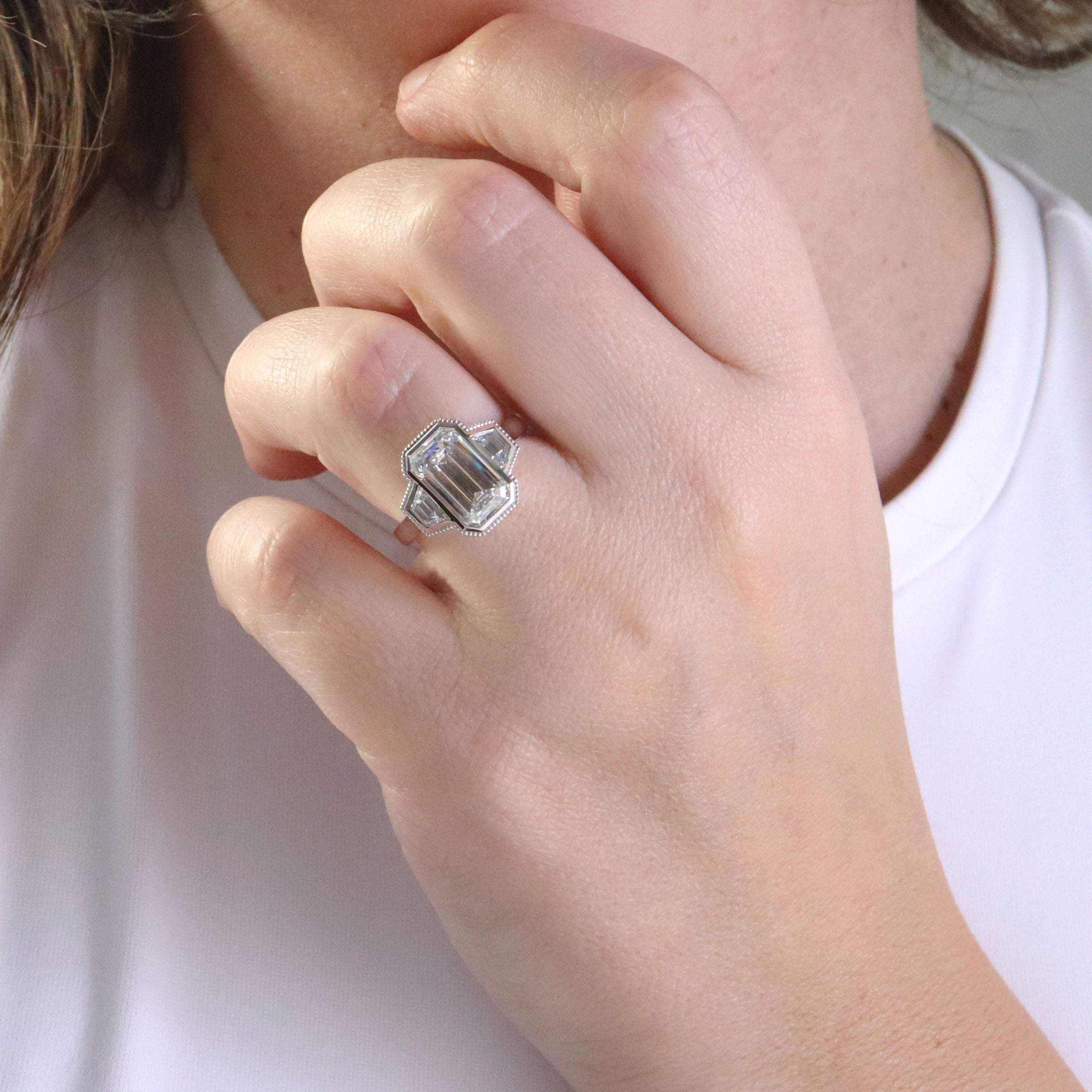 Emerald Cut Elegance