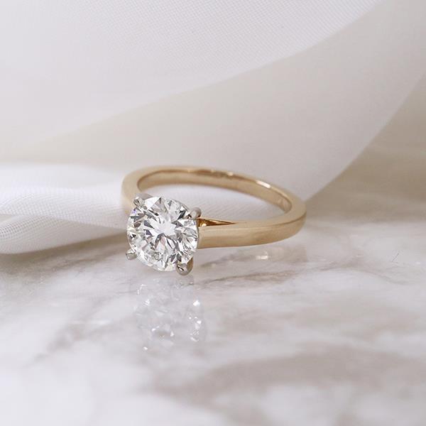Canadian Diamond Custom Engagement Ring 1.50ct (31830)