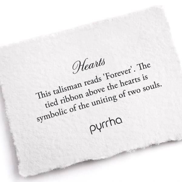 Pyrrha Necklace 'Hearts' 18in (25155)