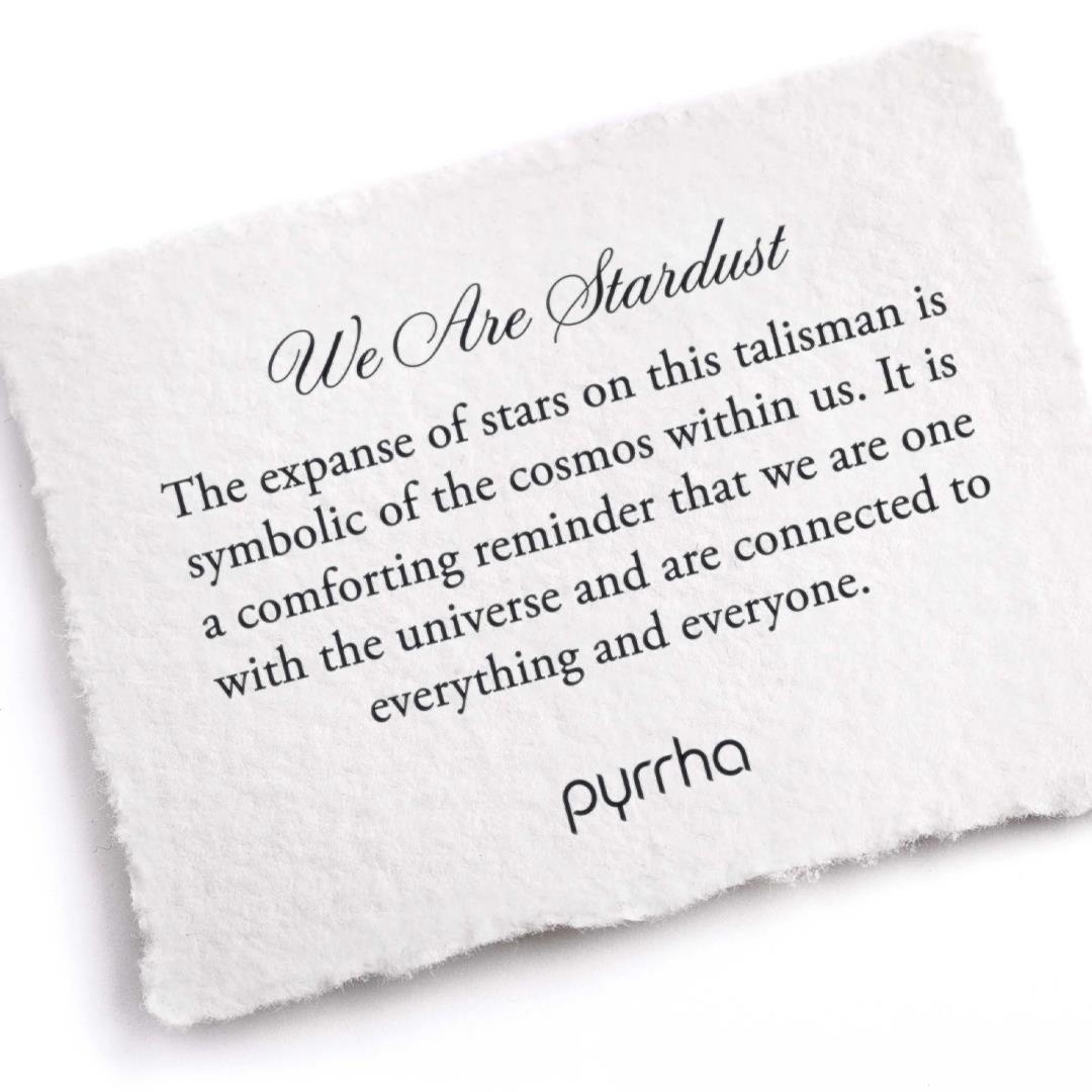 Pyrrha Necklace Diamond 'We are Stardust' 18in (36485)