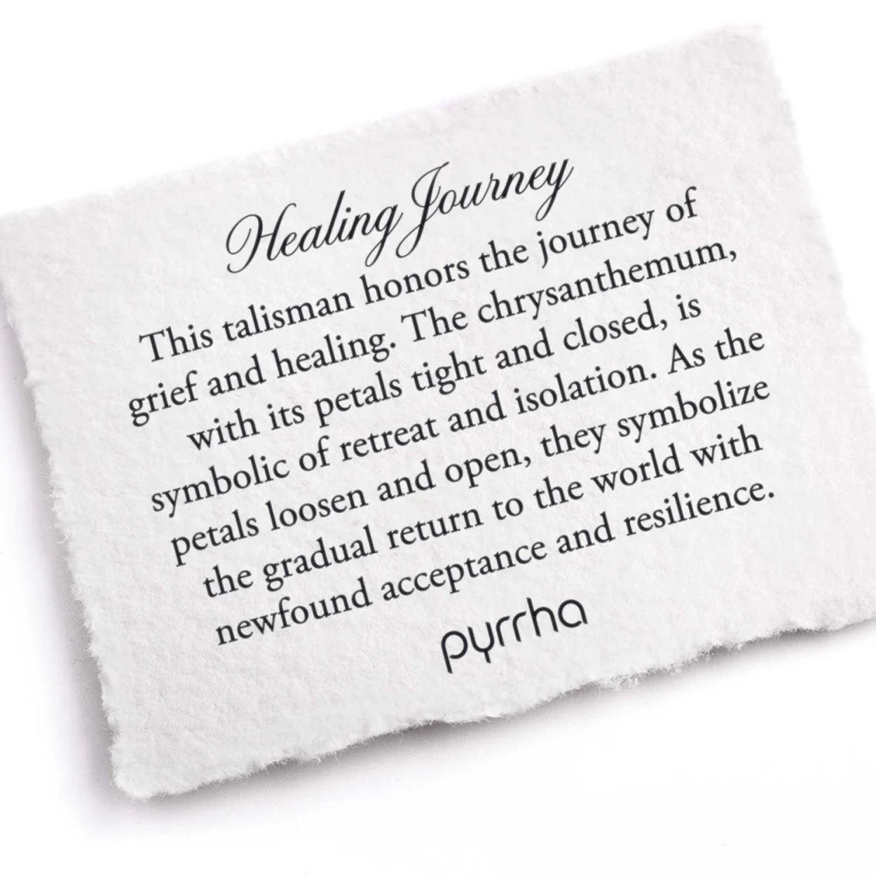 Pyrrha Necklace 'Healing Journey' 20in (38611)