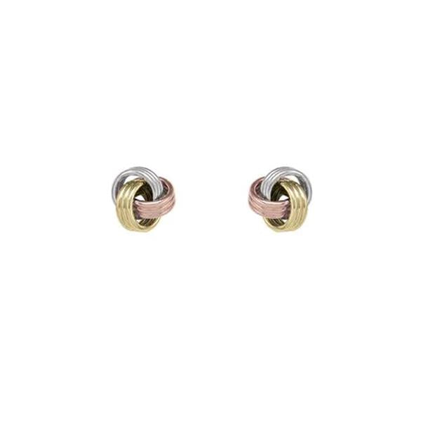 Gold Knot Earrings (31561)