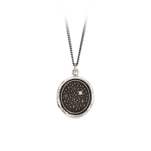 Pyrrha Necklace Diamond 'We are Stardust' 18in (36485)