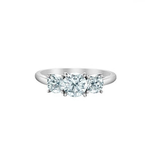Diamond 3 Stone Engagement Ring - LG 1.53ctTW (37601)