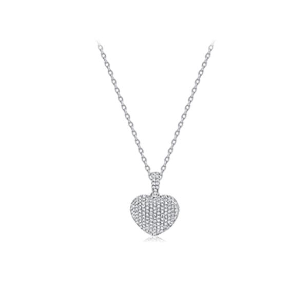 Diamond Heart Pendant .16ct (38692)