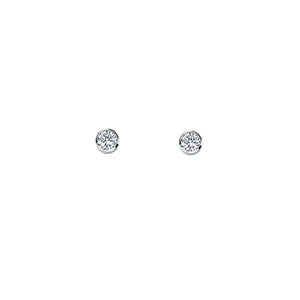 Diamond Bezel Stud Earrings .22ct tw (30897)