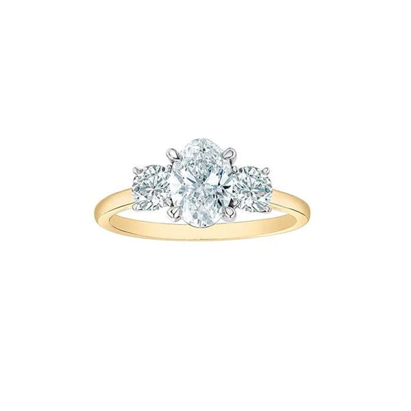 Diamond 3 Stone Engagement Ring - LG 1.50cttw (35530)