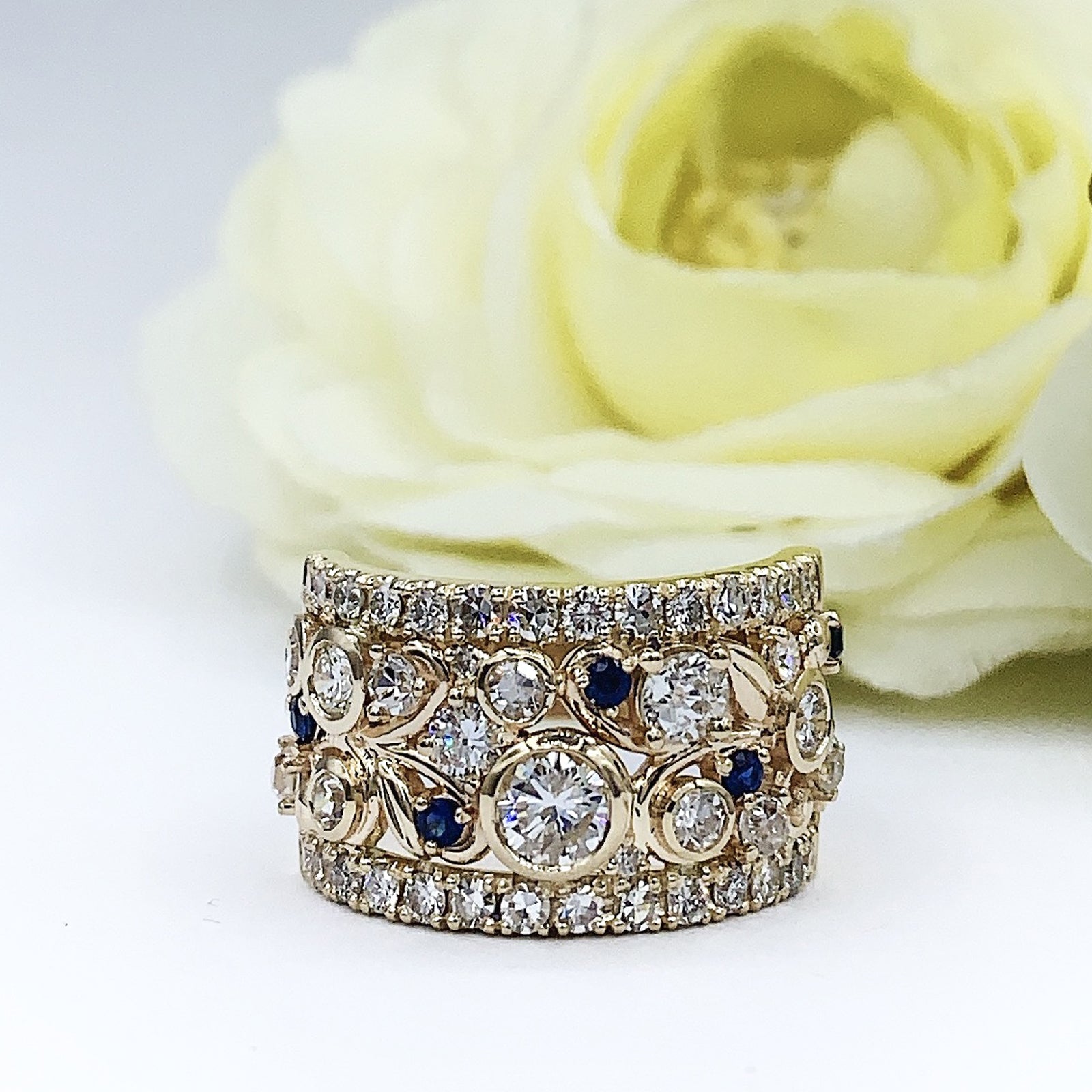 Floral Scrolls Ring