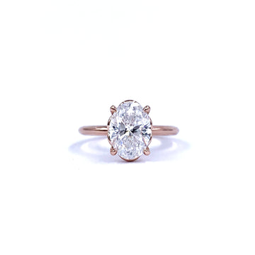 Stunning Simplicity Oval Diamond
