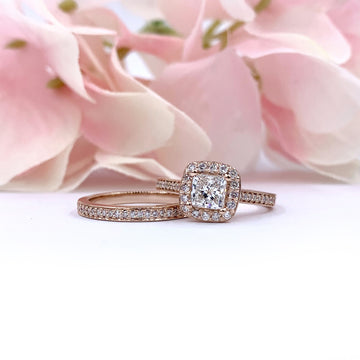 Pink & Dainty Engagement Ring